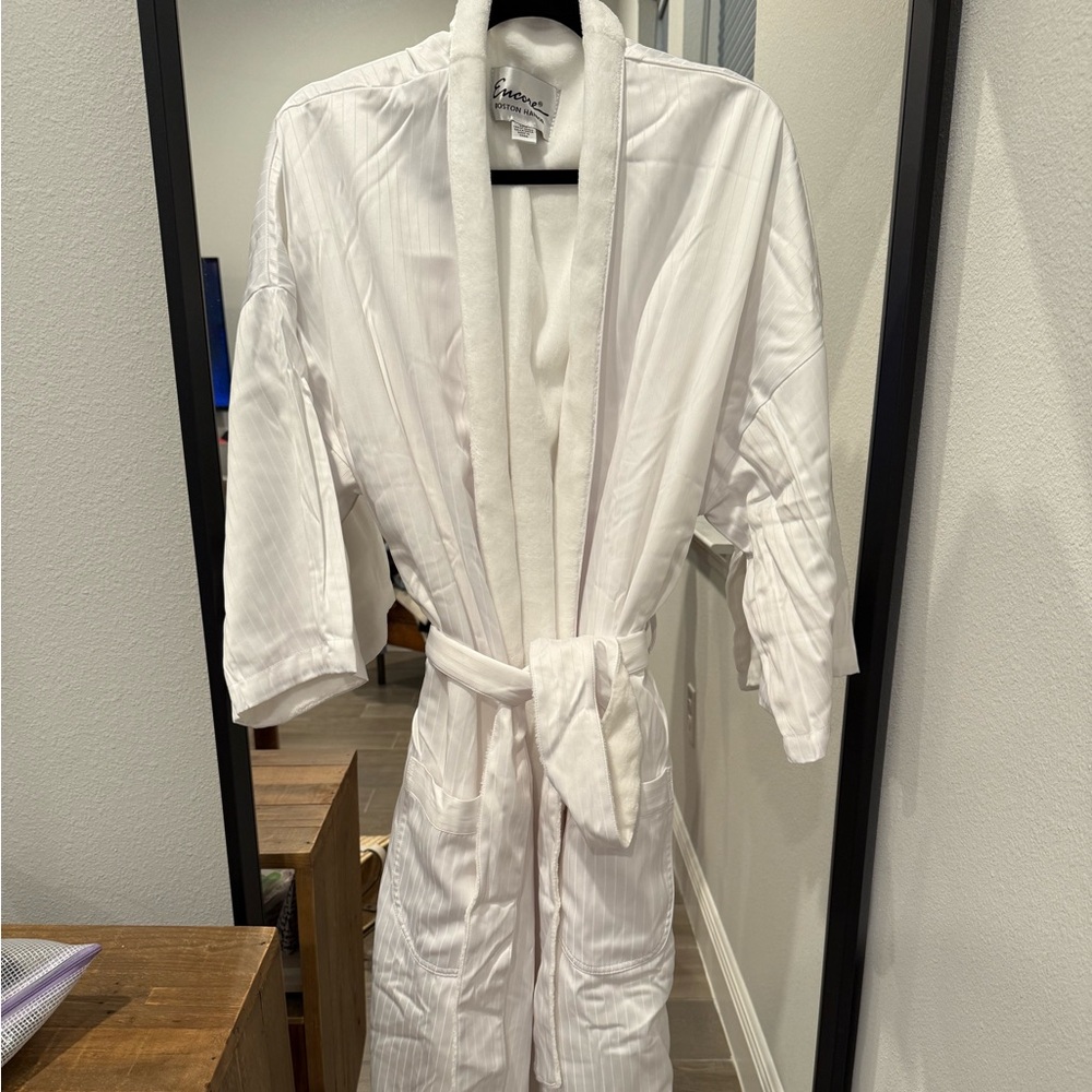 Encore Boston Harbor White Robe